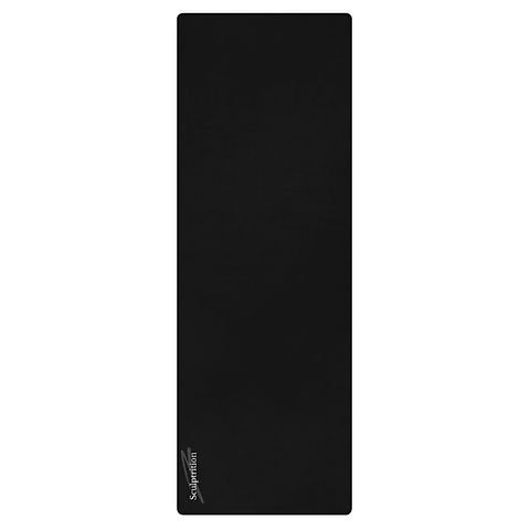 Heavy Duty Commercial Waterproof Black Yoga Training Exercise Gym Mat