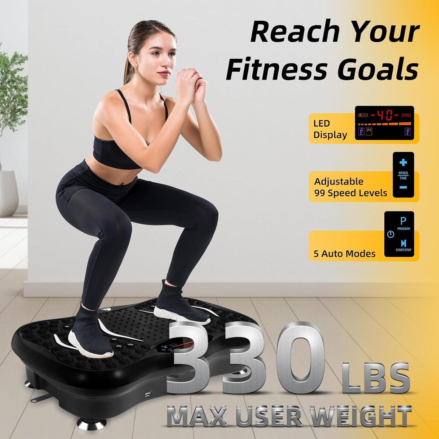 Full Body Massage Vibration Plate