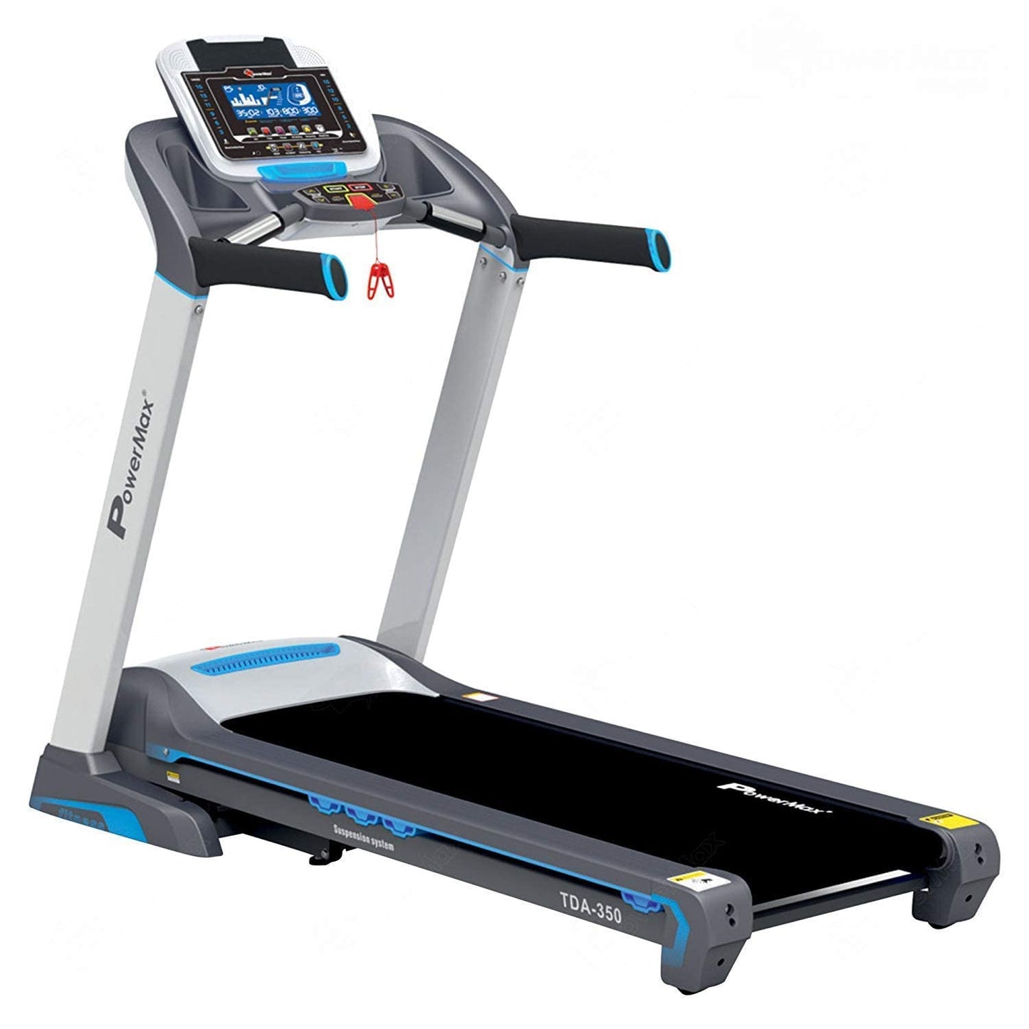 PowerMax Fitness TDA-350 6 HP Peak Motor Automatic Treadmill
