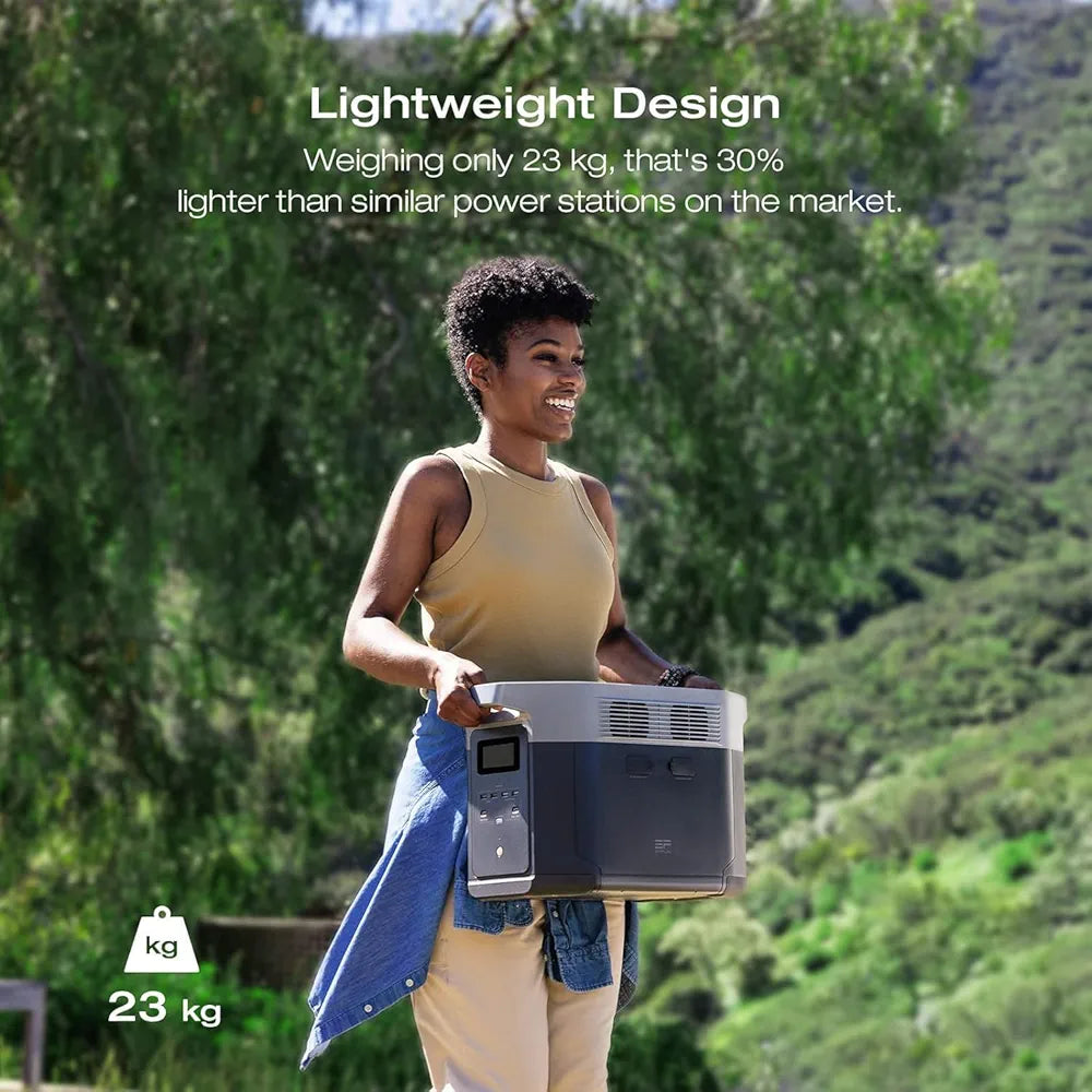 ECOFLOW DELTA 2 Max Portable Power Station, Expandable 2-6kWh