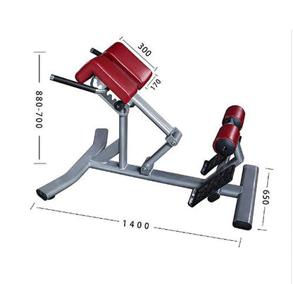 Roman Chair Back Extension Machine – Adjustable Hyperextension Bench