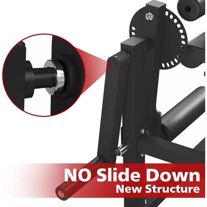 Leg Extension & Curl Machine — Adjustable Plate-Loaded Lower Body Trainer