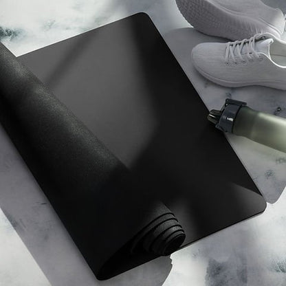 Heavy Duty Commercial Waterproof Black Yoga Training Exercise Gym Mat