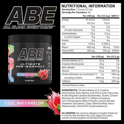 Applied Nutrition ABE Pre Workout Powder (Cool Watermelon)