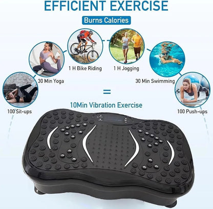 Full Body Massage Vibration Plate with Bluetooth