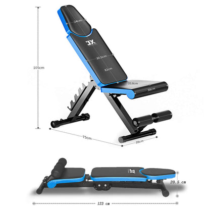 JX FITNESS Adjustable Weight Bench