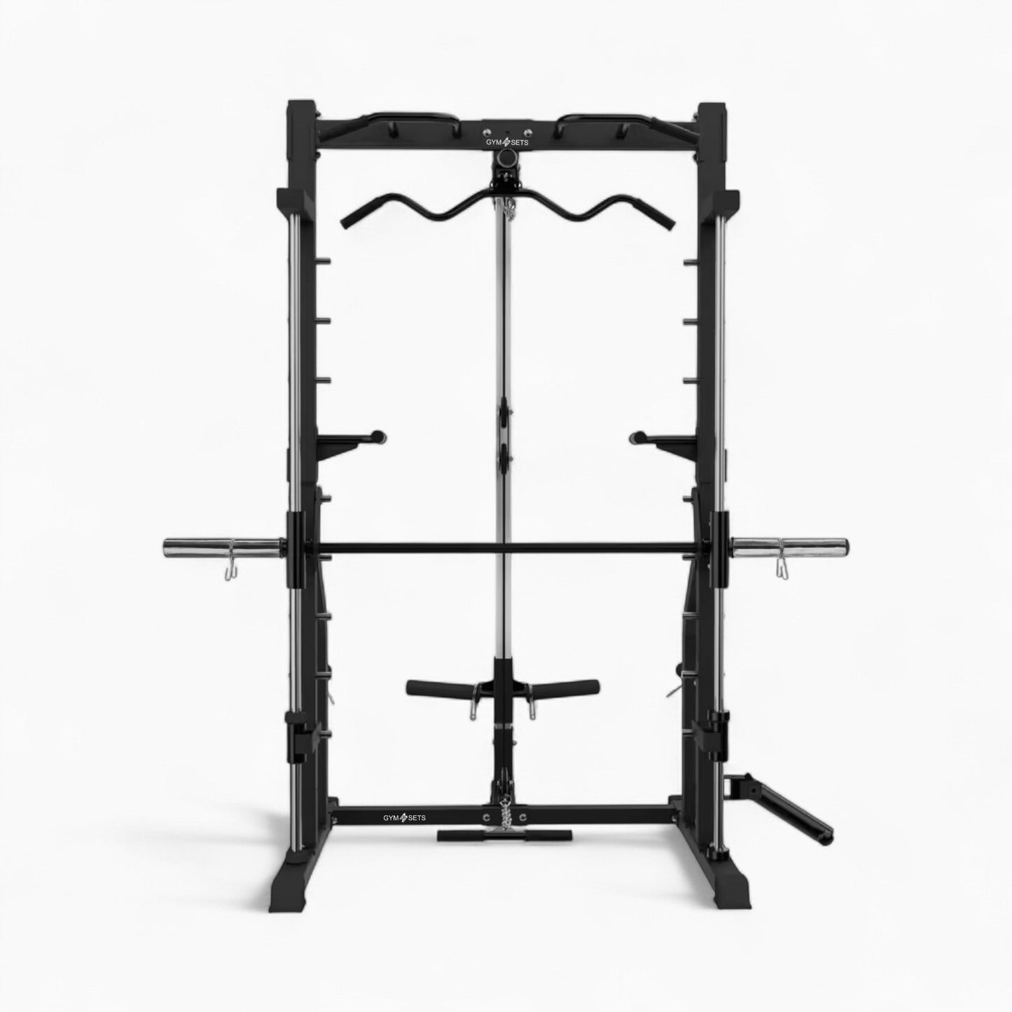Semi Commercial Power Rack with Smith Machine & Cable System