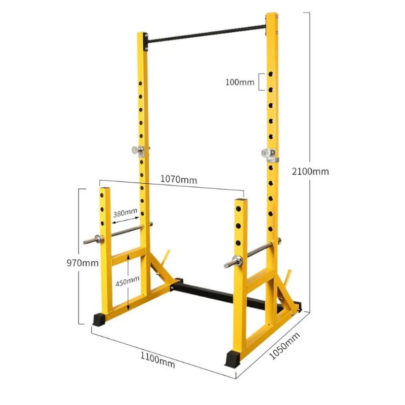 Adjustable Squat Barbell Rack