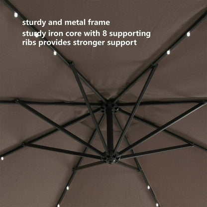 Cantilever Umbrella – Patio & Backyard Shade Canopy