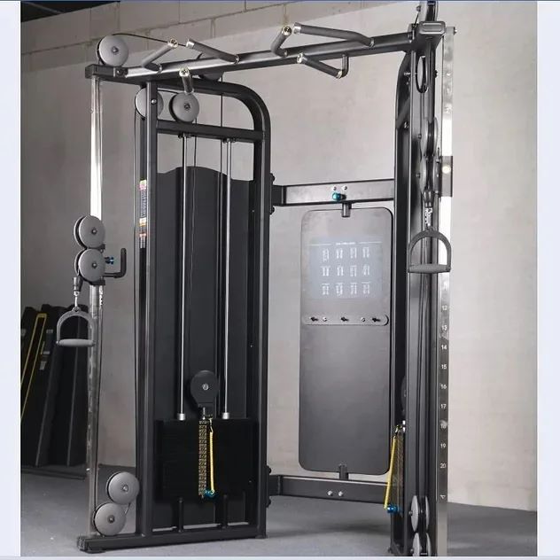 Heavy Commercial Cable Cross-Over Functional Trainer Dual Pulley Machine